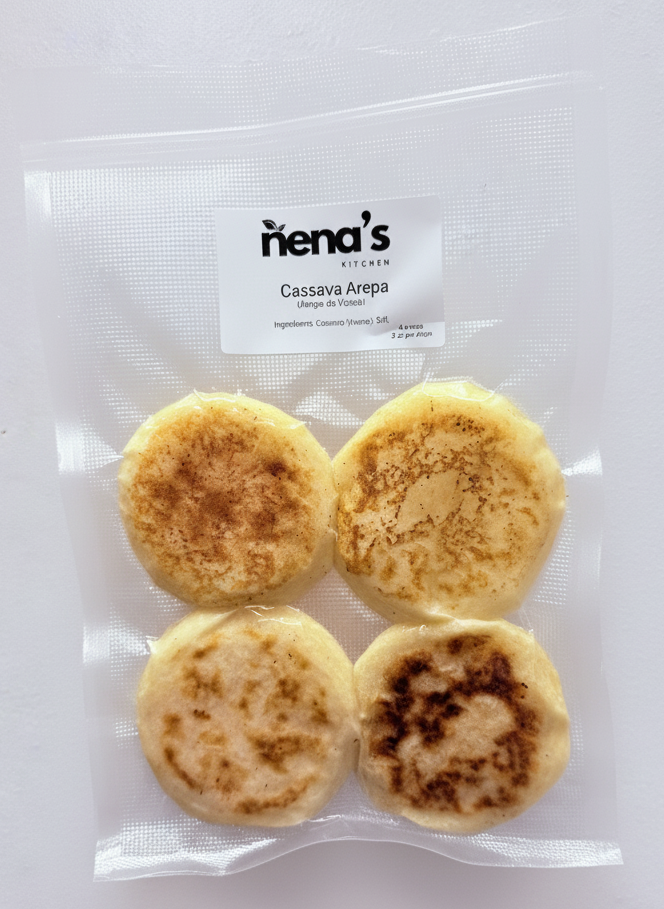 🥟 Arepas de Yuca / Cassava Arepas - KitchenbyNena