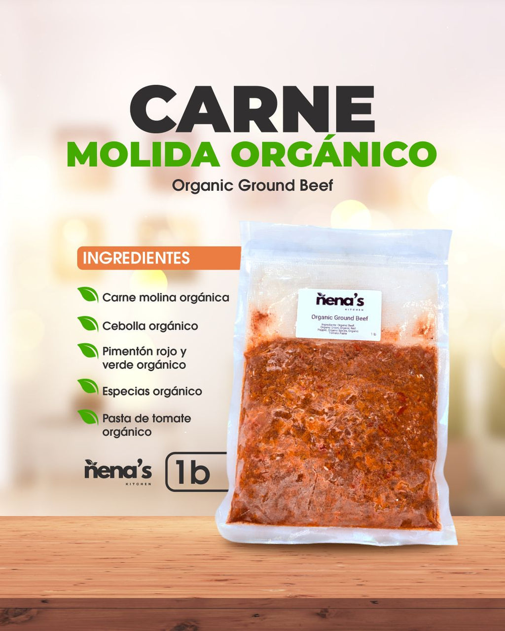 🌿 Pack Degustación Orgánico 4 Proteínas / Organic Tasting Pack 4 Proteins - KitchenbyNena