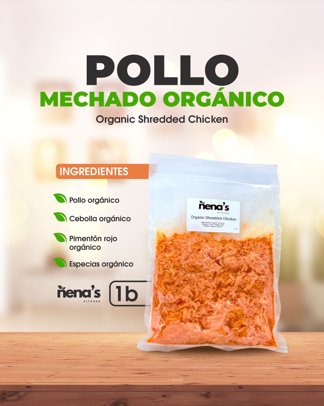 🌿 Pack Degustación Orgánico 4 Proteínas / Organic Tasting Pack 4 Proteins - KitchenbyNena