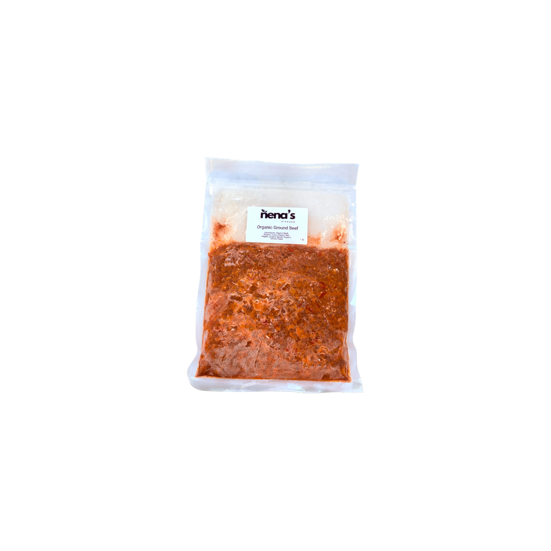 🌿 Carne Molida Orgánica / Organic Ground Beef - KitchenbyNena